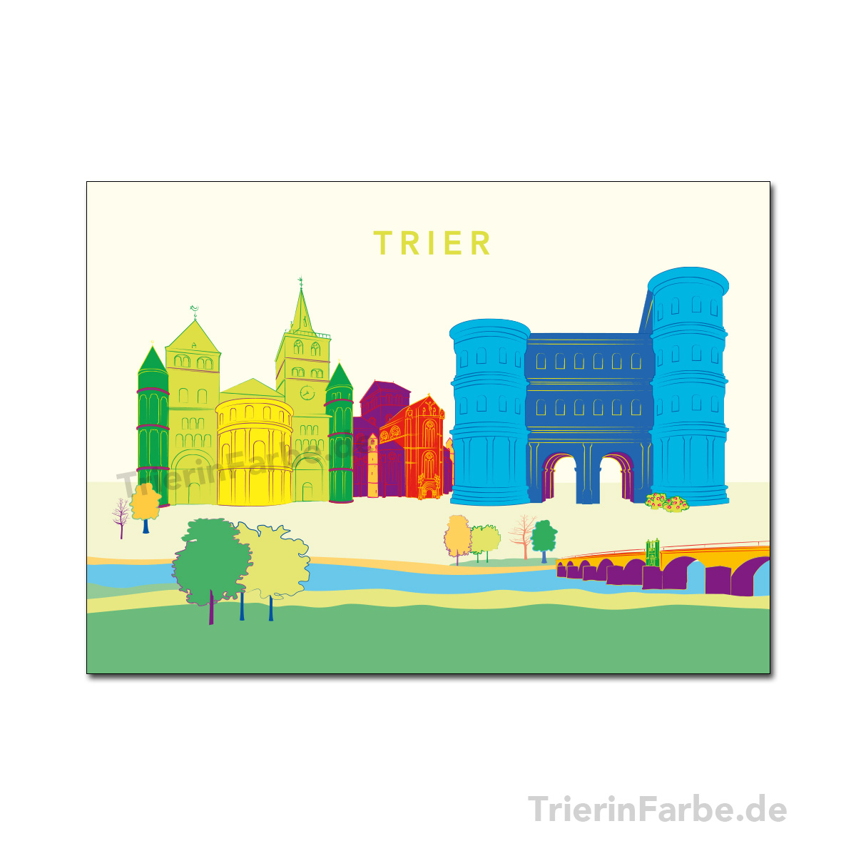 Postkarte Trier