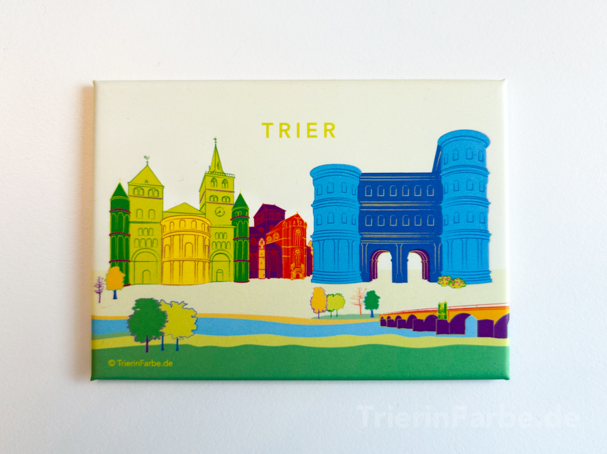  Trier Magnet Porta Nigra, bunt